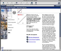 WebSite Industrie-Elektrik Homuth